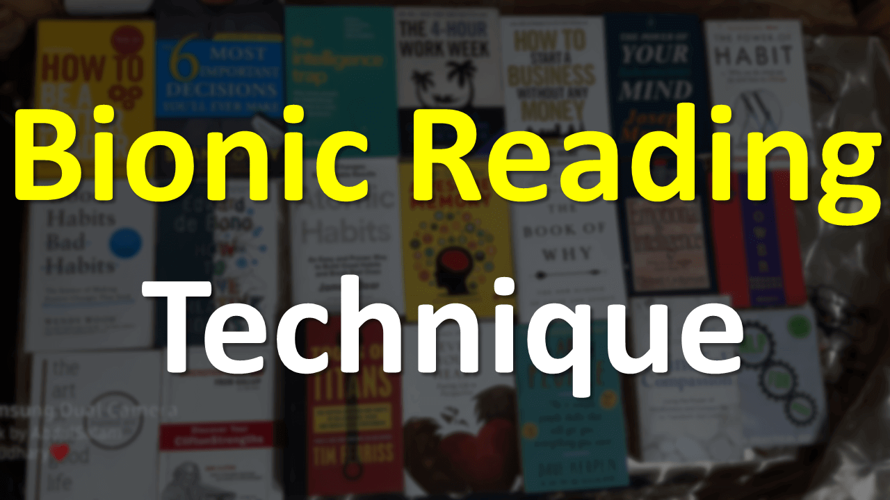 Bionic Reading Technique